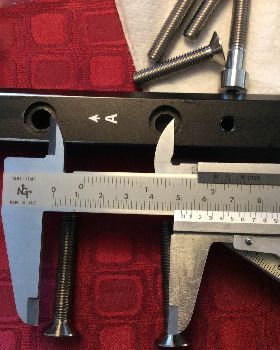 Infinity fuselage holes for wing to mast cap fixture