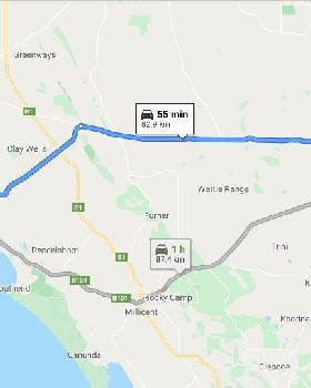 Penola to beachport