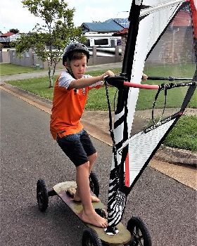 SURFFX Redback sail junior action photo competition