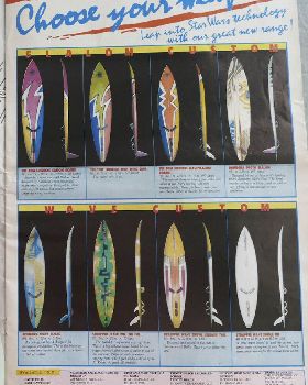 Bombora Strapper Advertisement 1986 Custom line