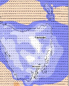 Map of Tassie