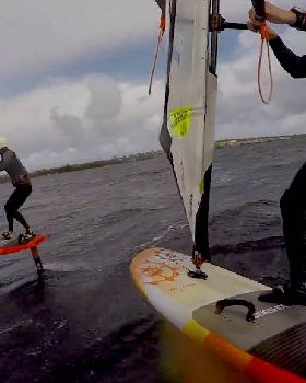 Slingshot windfrothing