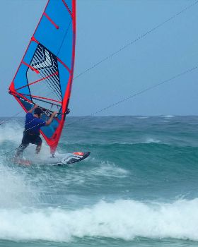 Shane Fino drops into Flat Top today