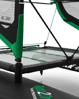 catamaran windsurfer