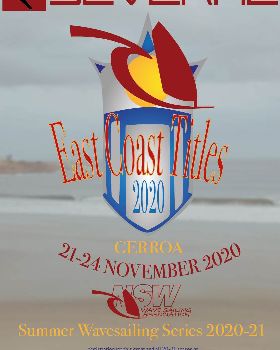 SEVERNE East Coast Titles 2021, Gerroa, NSW, Wavesailing summer series