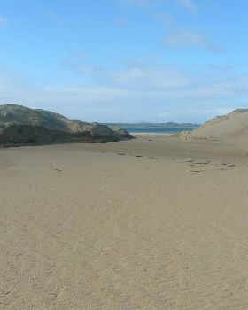 High tide aftermarth at sandy point