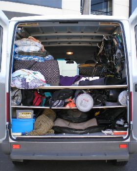 Van layout