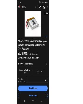 Gw60 battery ebay