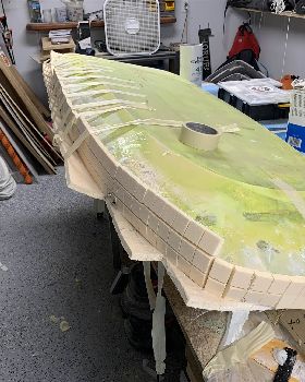 deck mold half done
