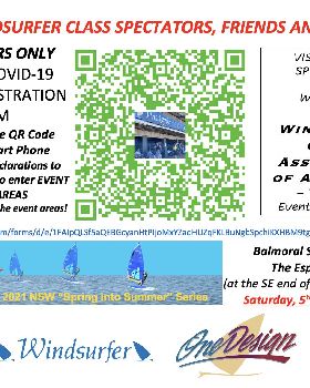 balmoral spectator qr code sign