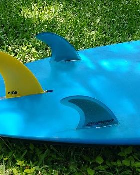 SSD tri-fin fins