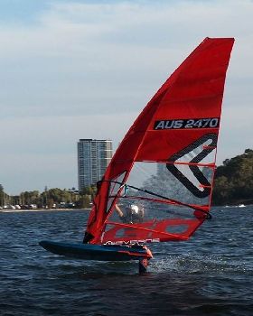 Foil Fest 2021 Action at the Goolangatup Sailing Carnival