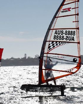 Foil Fest 2021 Action at the Goolangatup Sailing Carnival