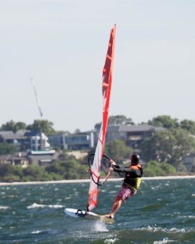 Foil Fest 2021 Action at the Goolangatup Sailing Carnival