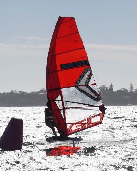 Foil Fest 2021 Action at the Goolangatup Sailing Carnival