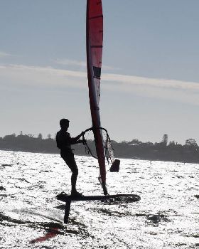 Foil Fest 2021 Action at the Goolangatup Sailing Carnival