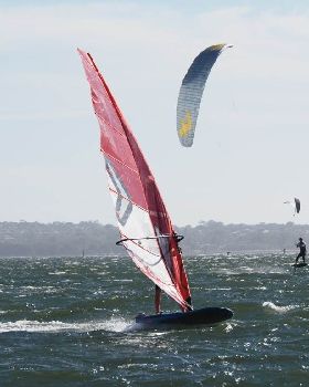 Foil Fest 2021 Action at the Goolangatup Sailing Carnival