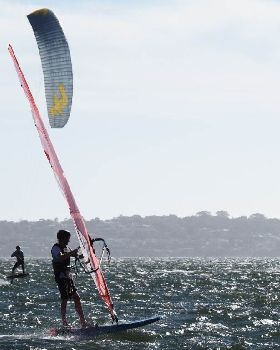 Foil Fest 2021 Action at the Goolangatup Sailing Carnival