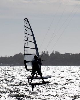 Foil Fest 2021 Action at the Goolangatup Sailing Carnival