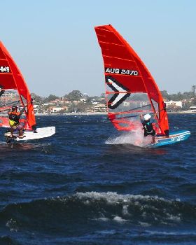 Foil Fest 2021 Action at the Goolangatup Sailing Carnival