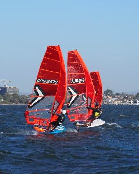 Foil Fest 2021 Action at the Goolangatup Sailing Carnival
