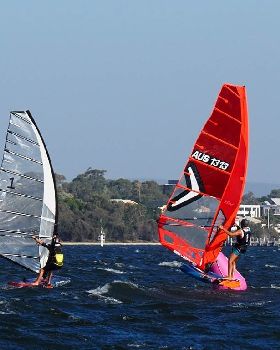Foil Fest 2021 Action at the Goolangatup Sailing Carnival