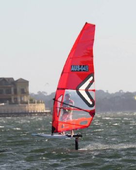 Foil Fest 2021 Action at the Goolangatup Sailing Carnival