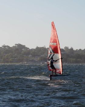Foil Fest 2021 Action at the Goolangatup Sailing Carnival