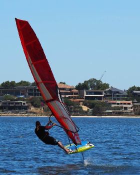 Foil Fest 2021 Action at the Goolangatup Sailing Carnival