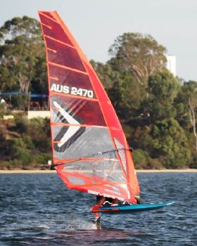 Foil Fest 2021 Action at the Goolangatup Sailing Carnival