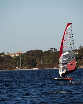 Foil Fest 2021 Action at the Goolangatup Sailing Carnival