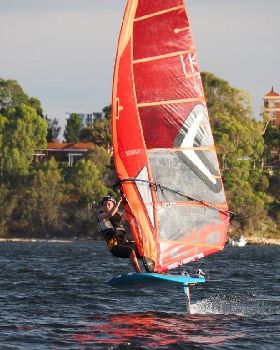 Foil Fest 2021 Action at the Goolangatup Sailing Carnival
