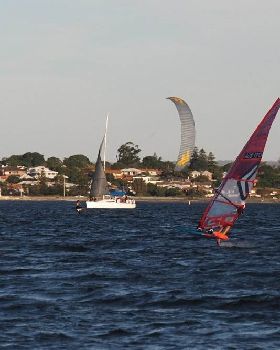 Foil Fest 2021 Action at the Goolangatup Sailing Carnival