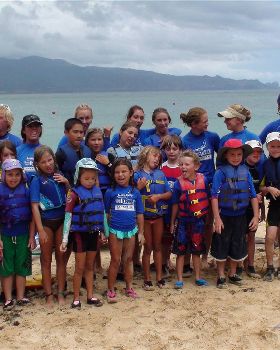Phoebe windsurfing camp day 2
