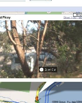 My van as seen in Google streetscapes