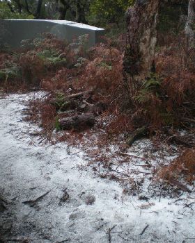 more nice sailing weather. The white stuff,s not s
