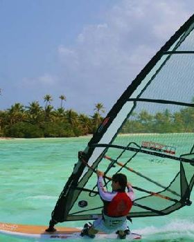 testing the 2009 Storm - Cocos isl.