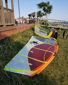 RRD Pocket Rocket with sail and wing