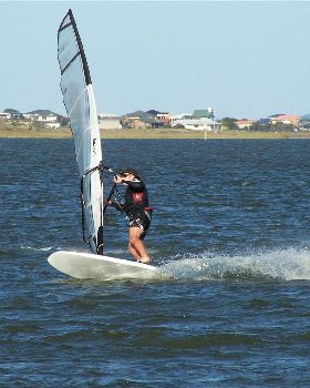 Goolwa with water & sun