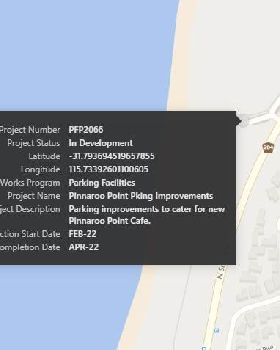 202112 City of Joondalup Capital Works Project Dashboard - PFP2066