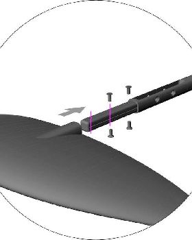 Starboard Supercruiser fuselage - front wing 2 small