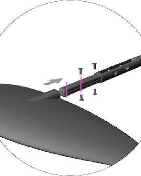 Starboard Supercruiser fuselage - front wing 2 small