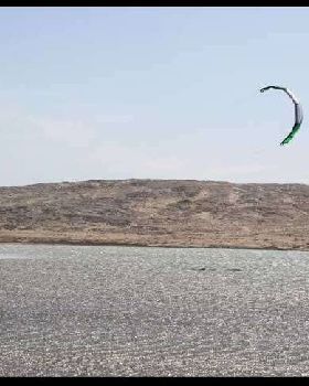 Liquid ice in Luederitz
