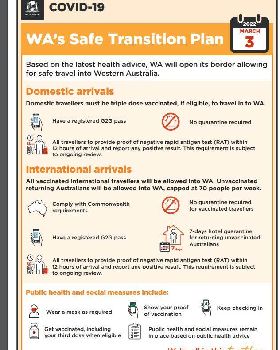 march 3 travel to wa requirements