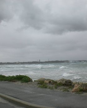 50 Knot gale hits Woodman Point