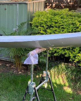 Lechner A-390 - hollow board build