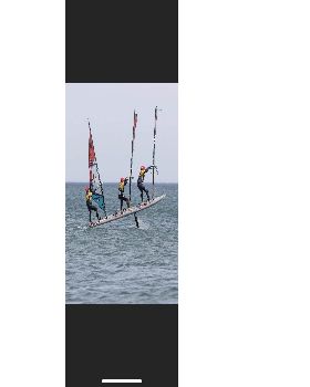 Tridem foiling