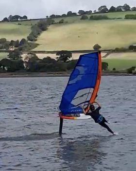 Foil walk on water