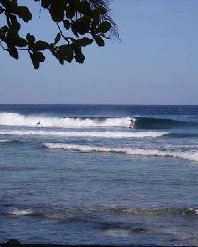 the mellow days before the swell kicked