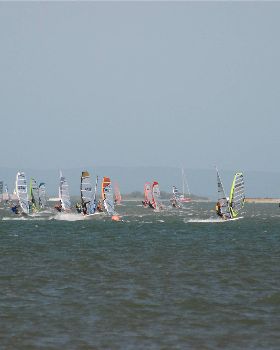 Bayside sailboard club slalom